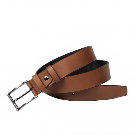 Herren Gürtel 58b hellbraun