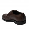 Elegante Herrenschuhe 939-1 in Braun