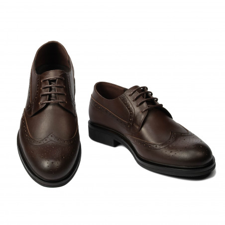 Elegante Herrenschuhe 939-1 in Braun