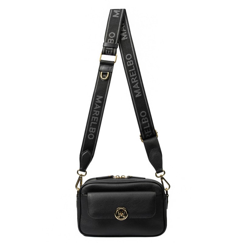 Damentasche Schultertasche 014g schwarz