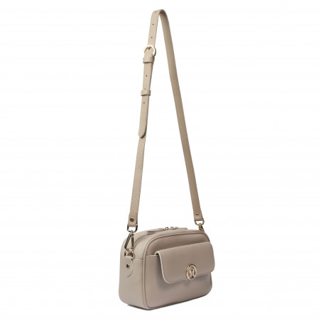 Damenschultertasche 014g beige
