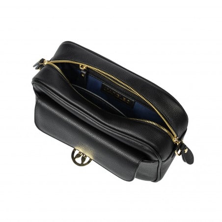 Damentasche Schultertasche 014g schwarz