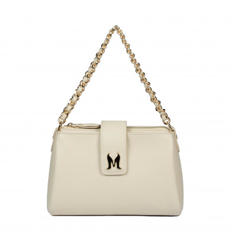 Damentasche zum Umhängen 003g beige Latte