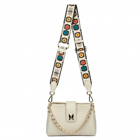 Damentasche zum Umhängen 003g beige Latte