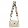 Damentasche zum Umhängen 003g beige Latte