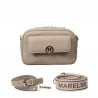 Damenschultertasche 014g beige