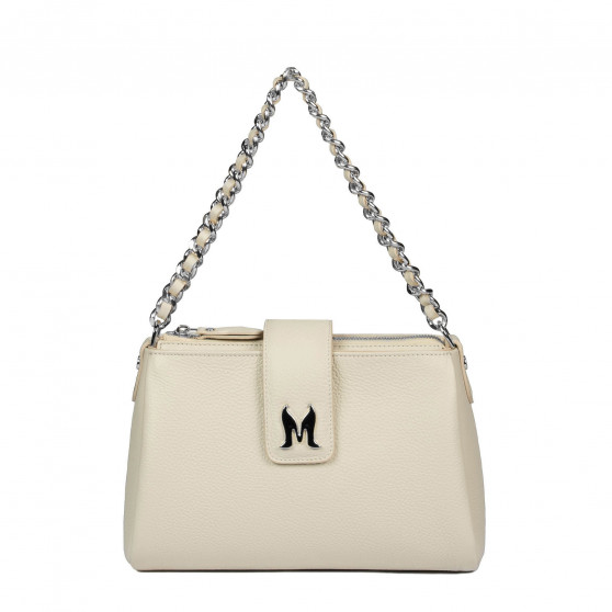 Schultertasche für Damen 003g 01 beige Latte Schultertasche für Damen 003g 01 beige Latte