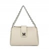 Schultertasche für Damen 003g 01 beige Latte