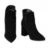 Damenstiefel 1191 schwarz Antilope