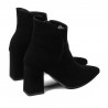 Damenstiefel 1191 schwarz Antilope