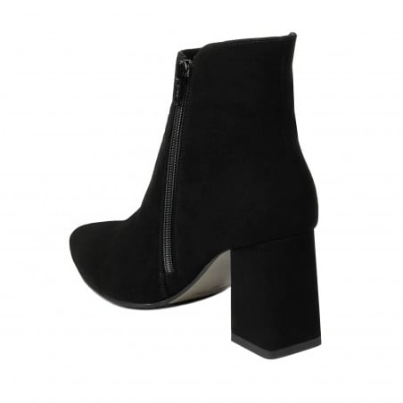 Damenstiefel 1191 schwarz Antilope