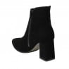 Damenstiefel 1191 schwarz Antilope