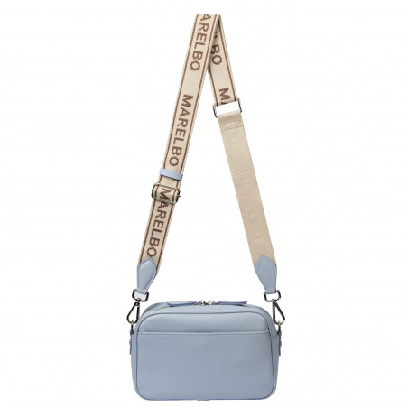 Damentasche Schultertasche 014g 01 blau Kaviar