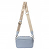 Damentasche Schultertasche 014g 01 blau Kaviar