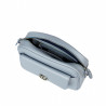 Damentasche Schultertasche 014g 01 blau Kaviar