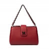 Damenschultertasche 003g 02 biz rot