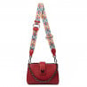 Damenschultertasche 003g 02 biz rot