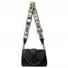Damentasche Schultertasche 003g 02 biz schwarz