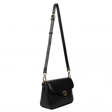 Damentasche Schultertasche 015g schwarz