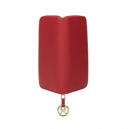 Damen-Geldbörse 200g rot Safiano