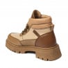 Damenstiefel 3382 Kamel kombiniert