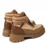 Damenstiefel 3382 Kamel kombiniert