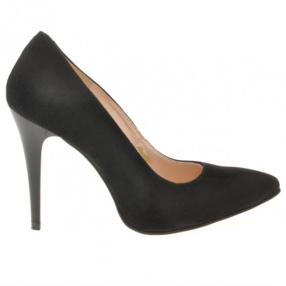 Damen elegante Schuhe 1241 Schwarz Antilope Damen elegante Schuhe 1241 Schwarz Antilope