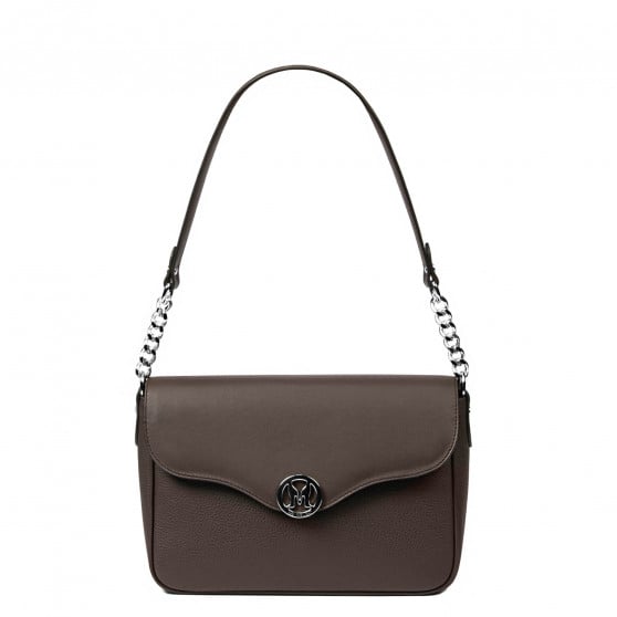 Damentasche Schultertasche 015g 01 braun kombiniert Damentasche Schultertasche 015g 01 braun kombiniert