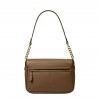Damen-Umhängetasche 015g Cognacbraun