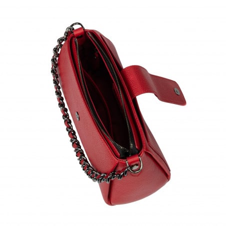 Damenschultertasche 003g 02 biz rot