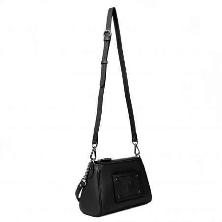Damentasche Schultertasche 016g 01 schwarz