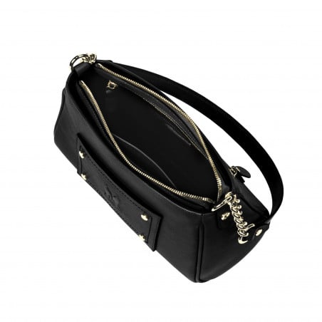 Damentasche Schultertasche 016g schwarz