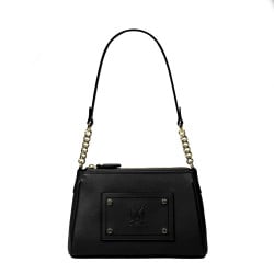 Damentasche Schultertasche 016g schwarz