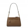 Damen-Umhängetasche 016g Cognac Braun