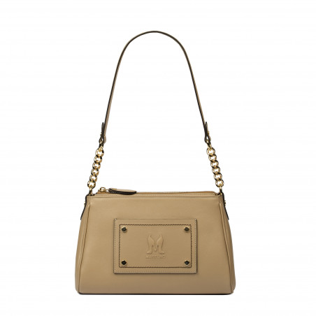 Damen-Schultertasche 016g Nude