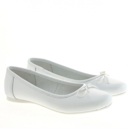 Damenballerinas 184 weiß