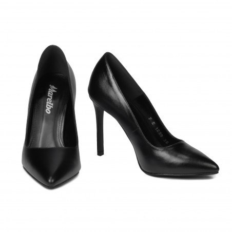 Damen elegante Schuhe 1299 Schwarz