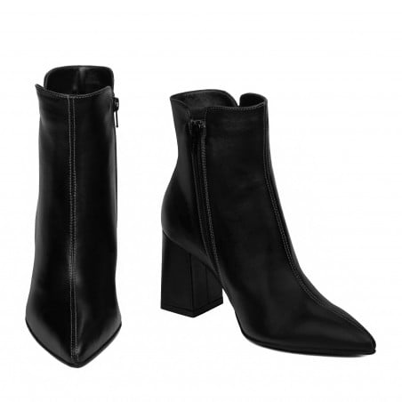Damenstiefeletten 1193 schwarz