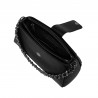 Damentasche Schultertasche 003g 02 schwarz Elefant