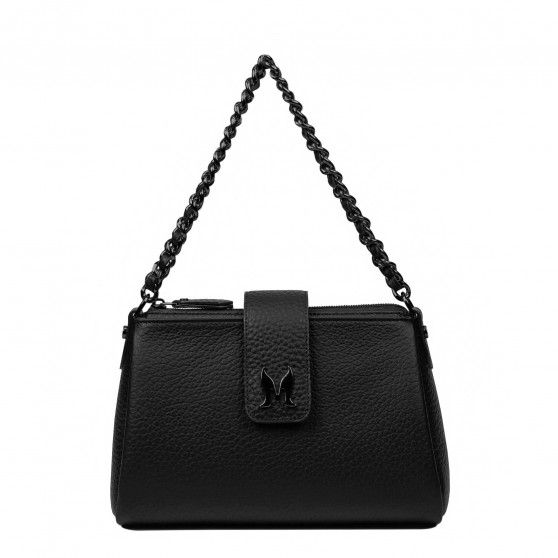 Damentasche Schultertasche 003g 02 schwarz Elefant Damentasche Schultertasche 003g 02 schwarz Elefant