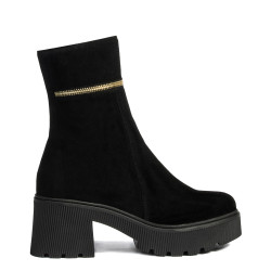 Damenstiefeletten 3388 schwarzes Bufo