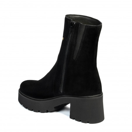 Damenstiefeletten 3388 schwarzes Bufo