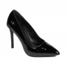 Elegante Damenschuhe 1299 Lack Schwarz