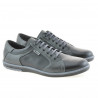 Herren-Sportschuhe 869 schwarz+grau
