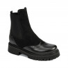 Damenschuhe 3390 schwarz kombiniert