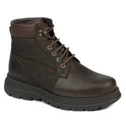 Herrenstiefel 4138 Tuxon Khaki kombiniert