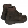Herrenstiefel 4138 Tuxon Khaki kombiniert