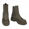 Damenstiefel 3390 khaki kombiniert