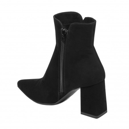 Damenstiefel 1193 Schwarz Antilope