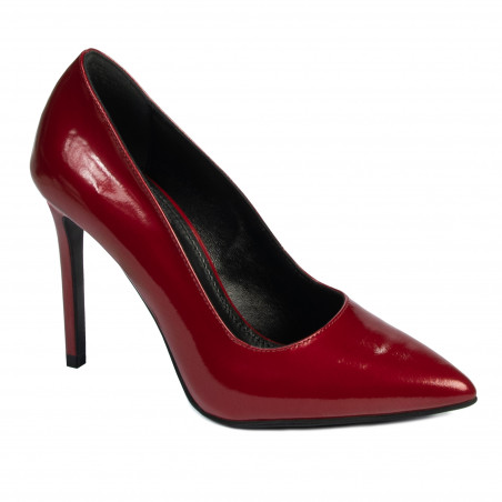 Elegante Damenschuhe 1299 Lackrot